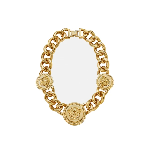 Versace Medusa Necklace in Gold, Ref. DG1I146 | Necklace | Coveti