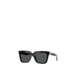 Versace Medusa Plaque Sunglasses in Black Acetate | Sunglasses | Coveti