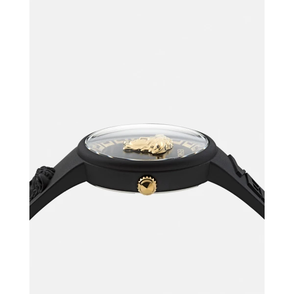 Versace Medusa Pop Watch in Black, view 3 | Watches