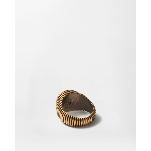 Versace Medusa Ring in Gold, view 3 | Rings
