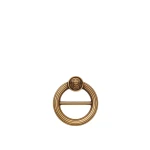 Versace Medusa Scarf Ring in Gold | Brooches & Pins | Coveti