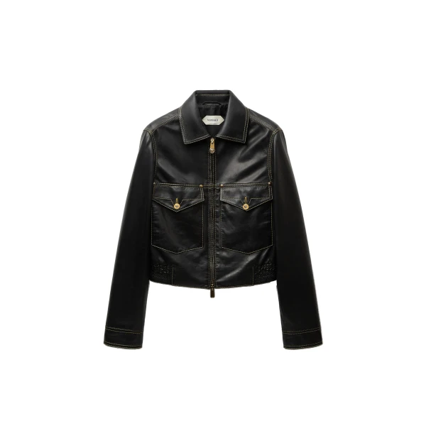 Nappa Blouson in Black