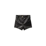 Versace Nappa Shorts in Black | Shorts | Coveti