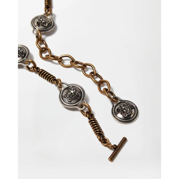 Versace Novantatré Necklace in Gold, view 2 | Necklace