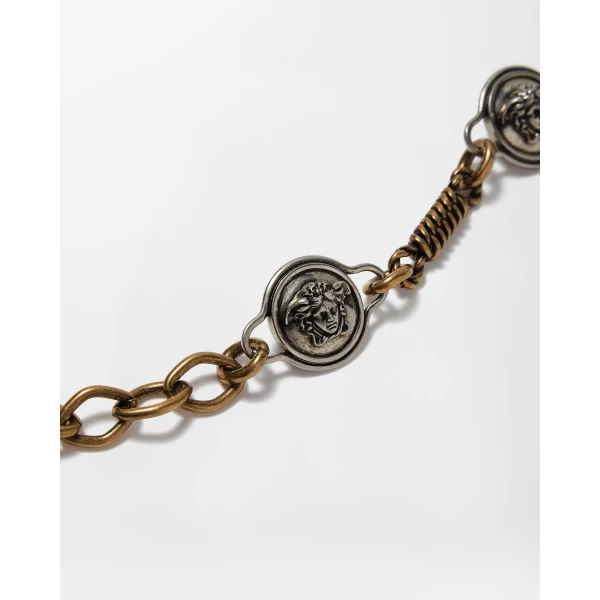 Versace Novantatré Necklace in Gold, view 3 | Necklace