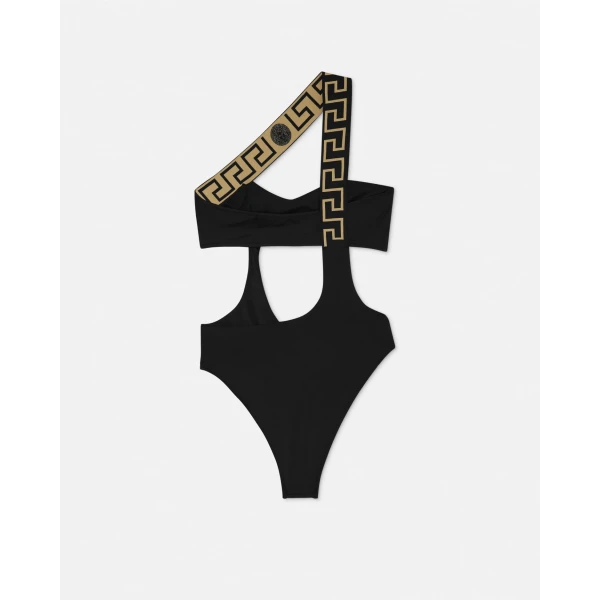 Versace One-Piece Swimsuit in Black, Ref. ABD01108, view 3 | Swimsuits