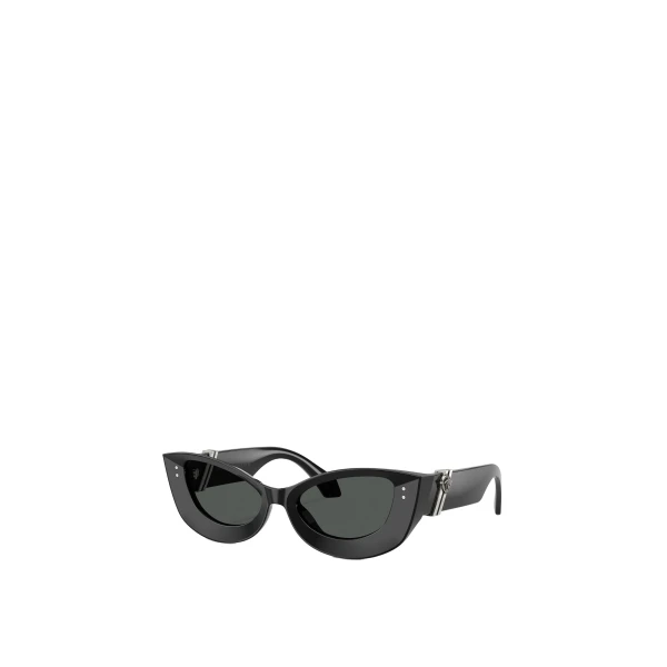 Peggy Cat-Eye Sunglasses in Black