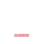 Versace Plex Hair Clip in Pink | Hair Accessories | Coveti