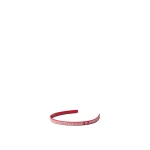 Versace Plex Headband in Red | Hair Accessories | Coveti