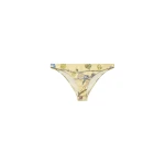 Versace Printed Bikini Bottoms in Yellow | Bikini | Coveti