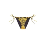 Versace Printed Nylon-Blend Bikini Bottoms in Print | Bikini | Coveti