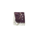 Versace Printed Silk Twill Mini Skirt in Purple and White | Mini Skirts | Coveti