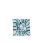 Versace Printed Silk Twill Scarf 55 cm in Light Blue | Scarves | Coveti