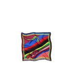 Versace Printed Silk Twill Scarf 55 cm in Multicolour | Scarves | Coveti