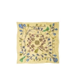 Versace Printed Silk Twill Scarf 90 cm in Yellow | Scarves | Coveti