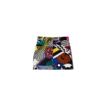 Versace Printed Velvet Mini Skirt in Multicolour | Mini Skirts | Coveti