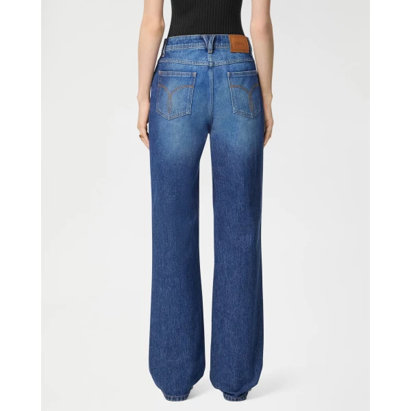Versace Regular Jeans in Blue, Ref. 1011519, view 5 | Denim