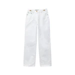 Versace Regular Jeans in White | Denim | Coveti