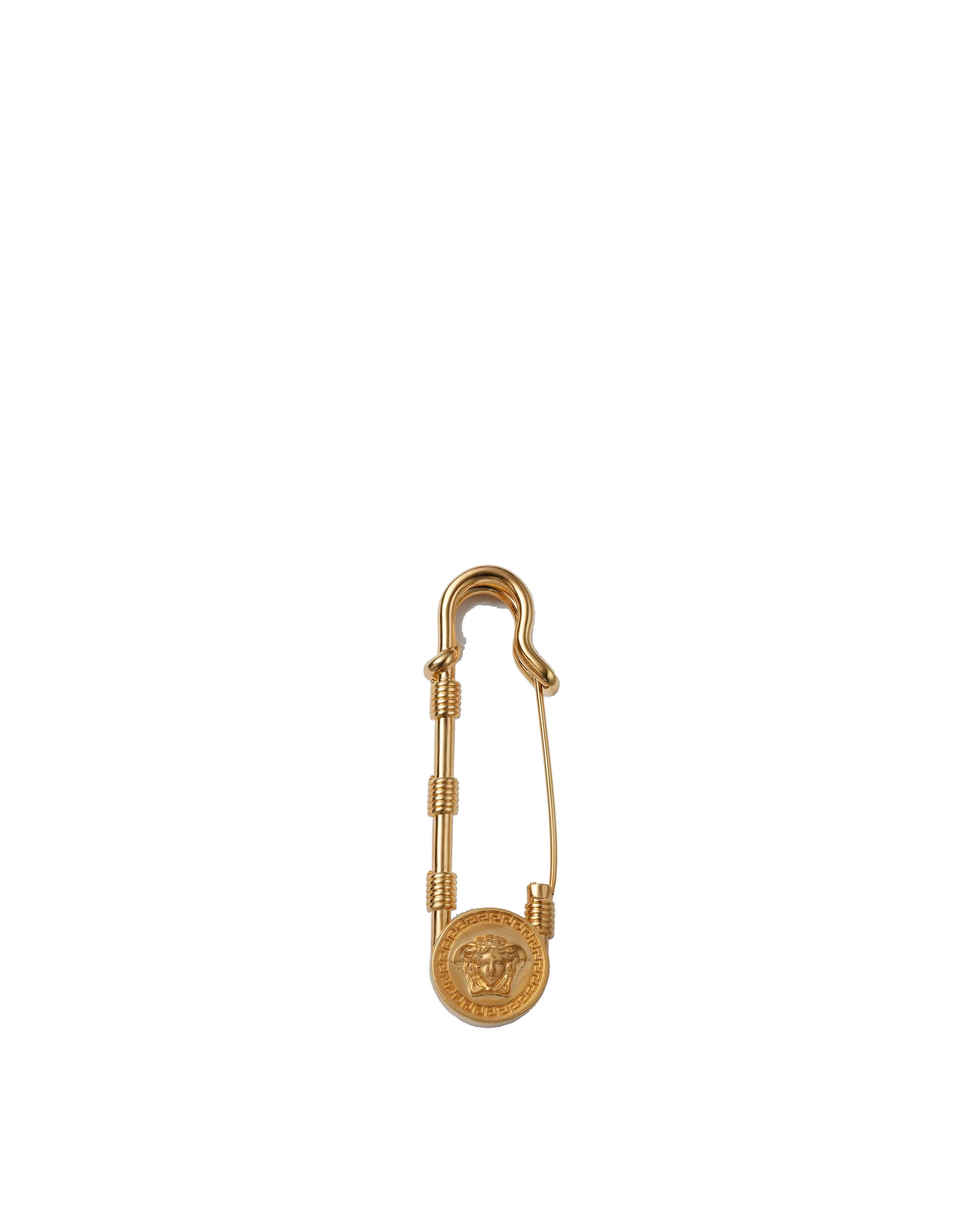 Versace Safety Pin Brooch in Light Gold Versace Safety Pin Brooch in Light Gold | Brooches & Pins | Coveti