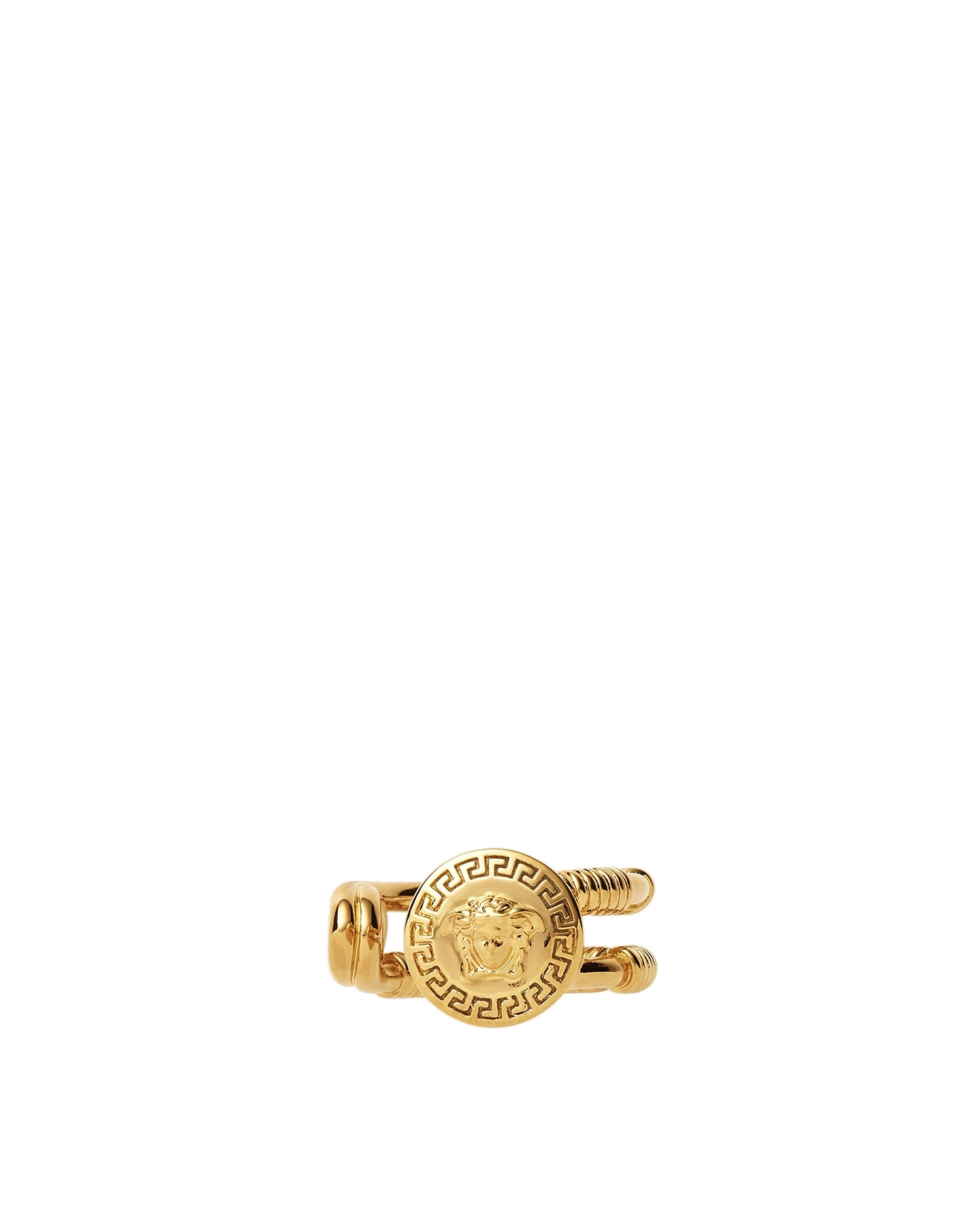 Versace Safety Pin Ring in Light Gold Versace Safety Pin Ring in Light Gold | Rings | Coveti