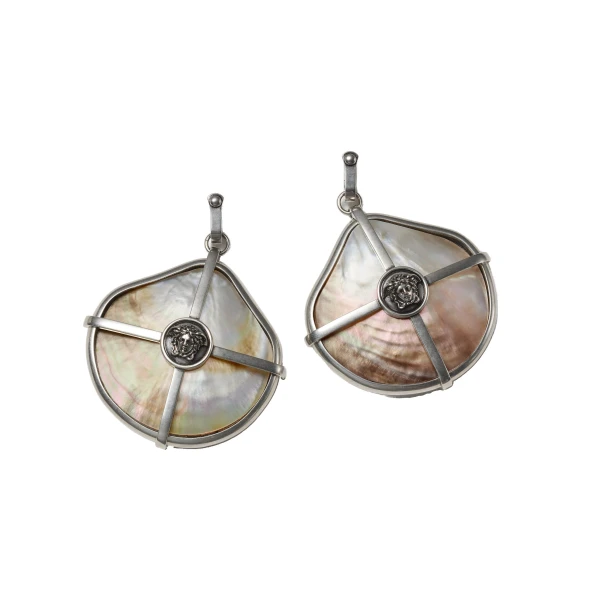 Sea Frames Earrings in Silver