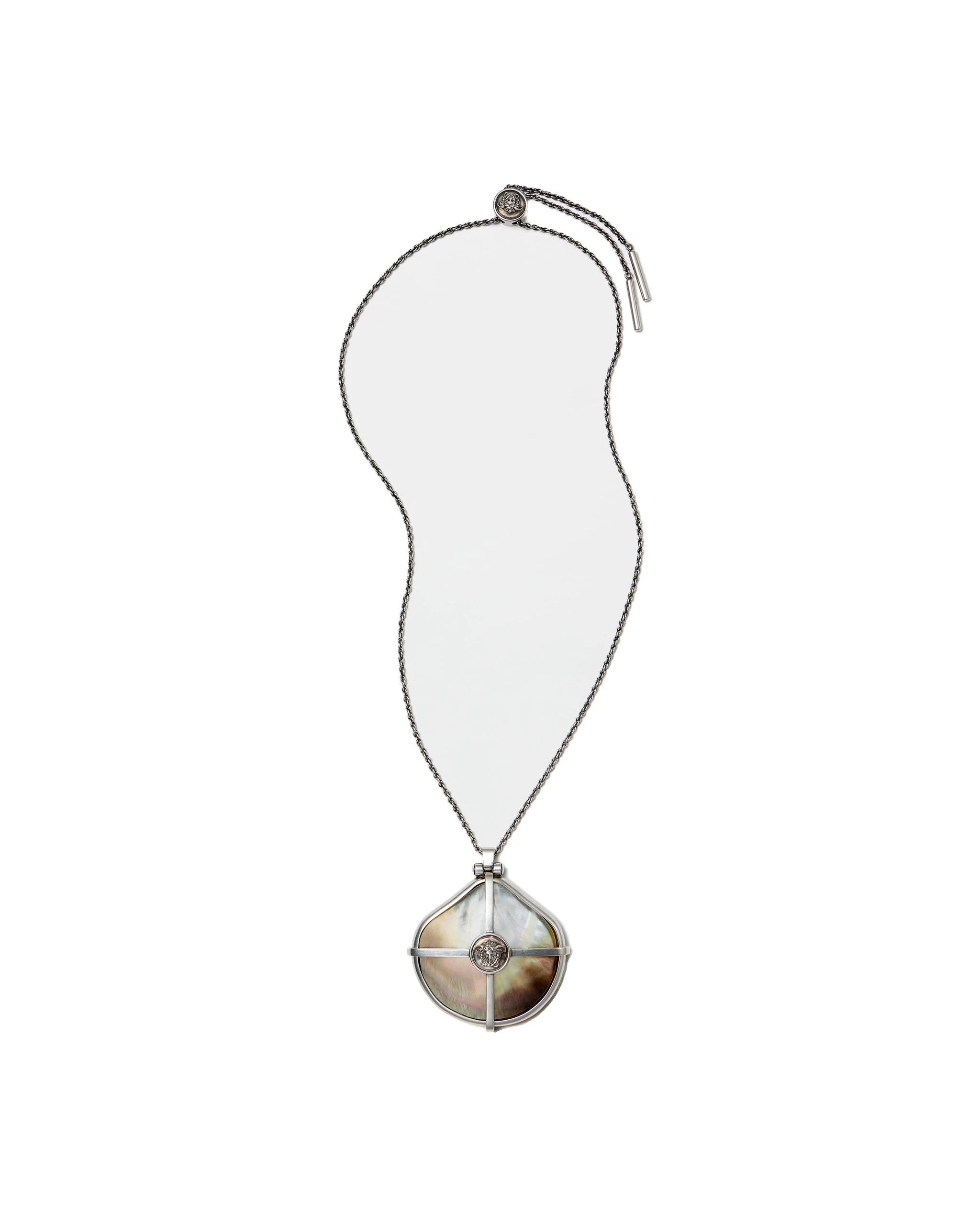 Versace Sea Frames Necklace in Silver Versace Sea Frames Necklace in Silver | Necklace | Coveti