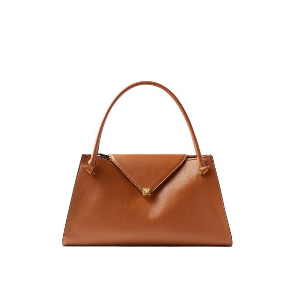Versace Severine Large Leather Shoulder Bag in Brown, Ref. 1NH4G | Shoulder & Crossbody Bags | Coveti