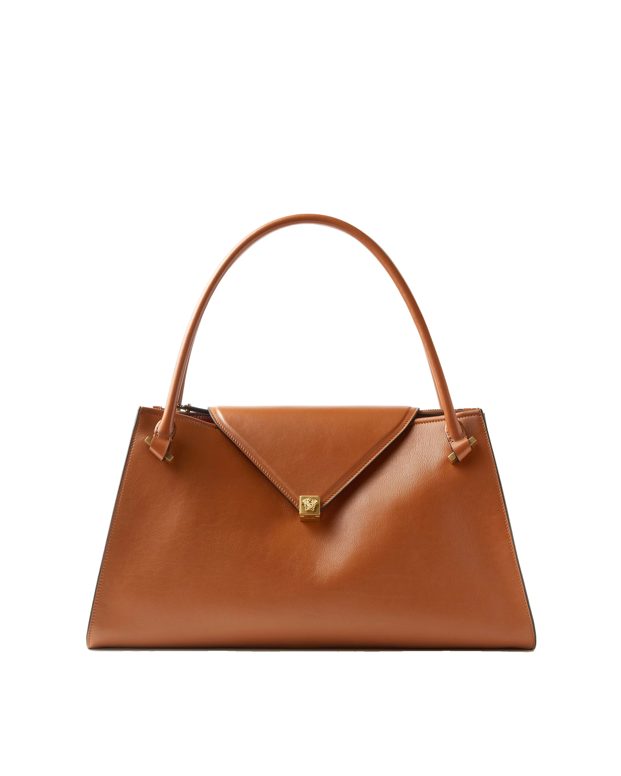 Versace Severine Large Leather Shoulder Bag in Brown, Ref. 1NH4G Versace Severine Large Leather Shoulder Bag in Brown, Ref. 1NH4G | Shoulder & Crossbody Bags | Coveti