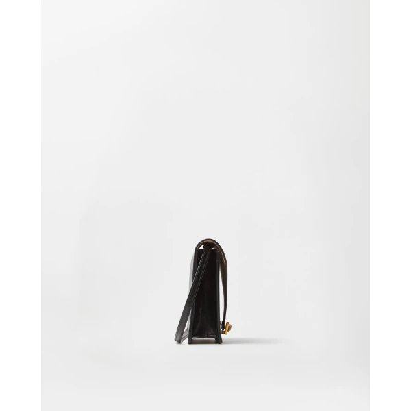 Versace Severine Leather Mini Bag in Black, view 2 | Mini Bags
