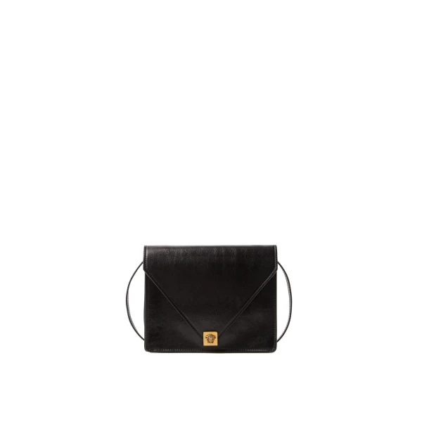 Severine Leather Mini Bag in Black