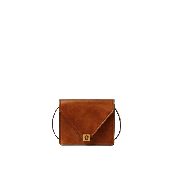 Severine Leather Mini Bag in Brown