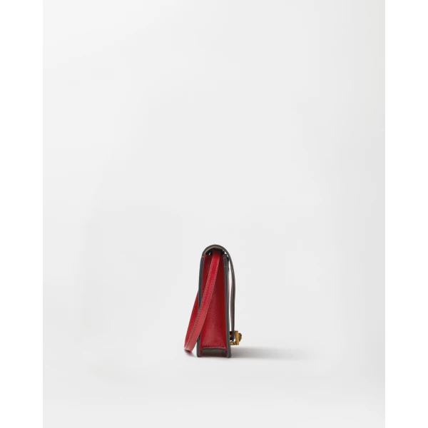 Versace Severine Leather Mini Bag in Red, view 2 | Mini Bags