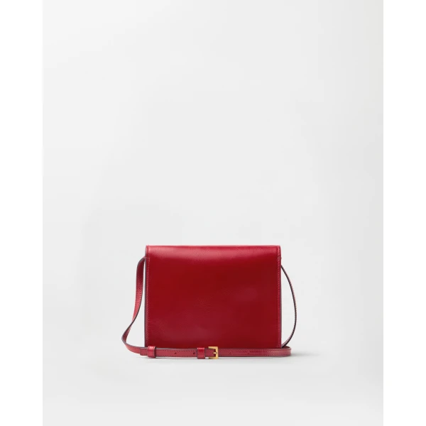 Versace Severine Leather Mini Bag in Red, view 5 | Mini Bags