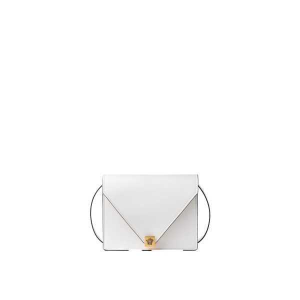 Severine Leather Mini Bag in White