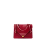 Versace Severine Leather Shoulder Bag in Red | Shoulder & Crossbody Bags | Coveti