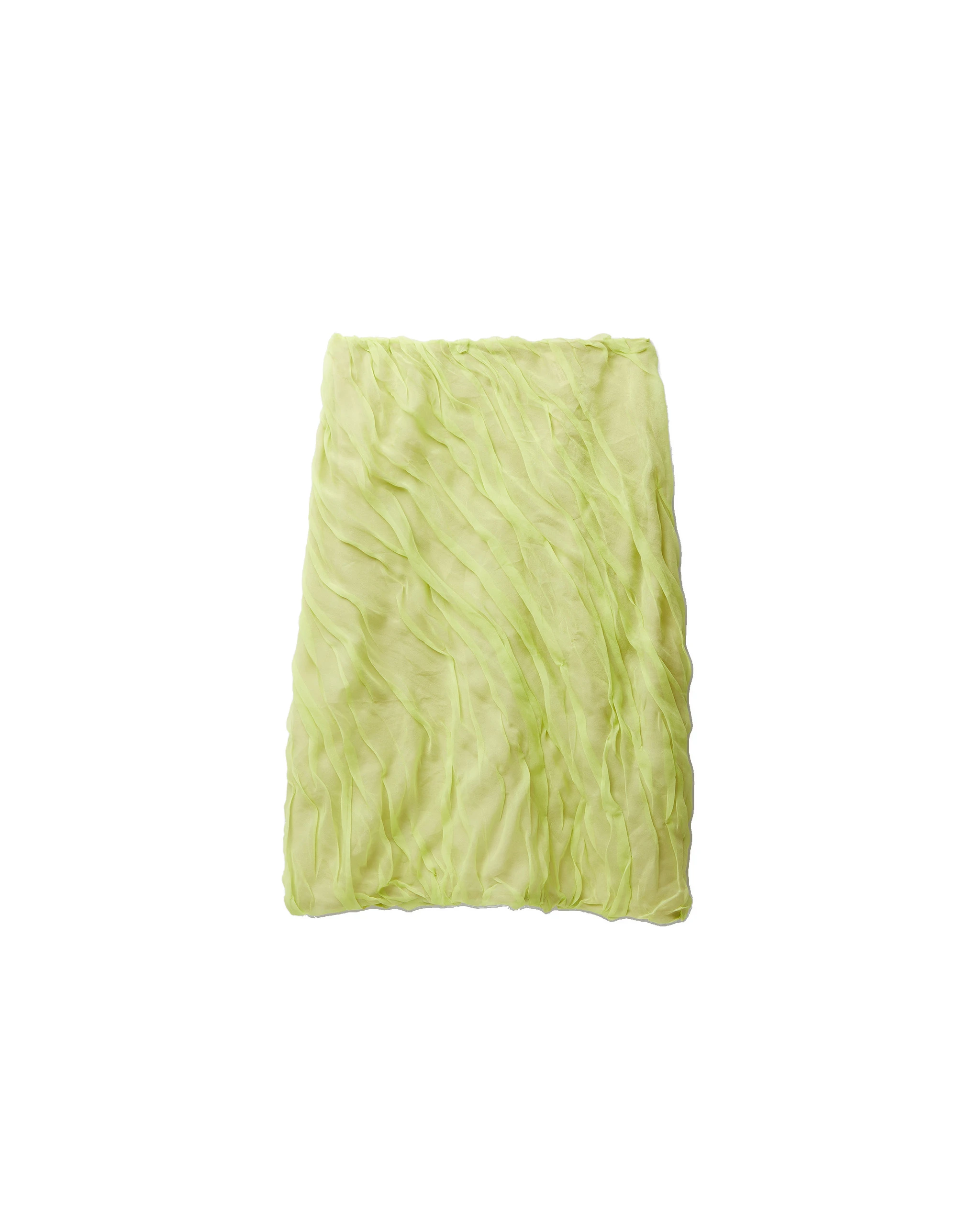 Versace Silk-Chiffon Draped Pencil Skirt in Lime Versace Silk-Chiffon Draped Pencil Skirt in Lime | Pencil Skirts | Coveti