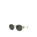 Versace Sophia Sunglasses in Black and Gold | Sunglasses | Coveti