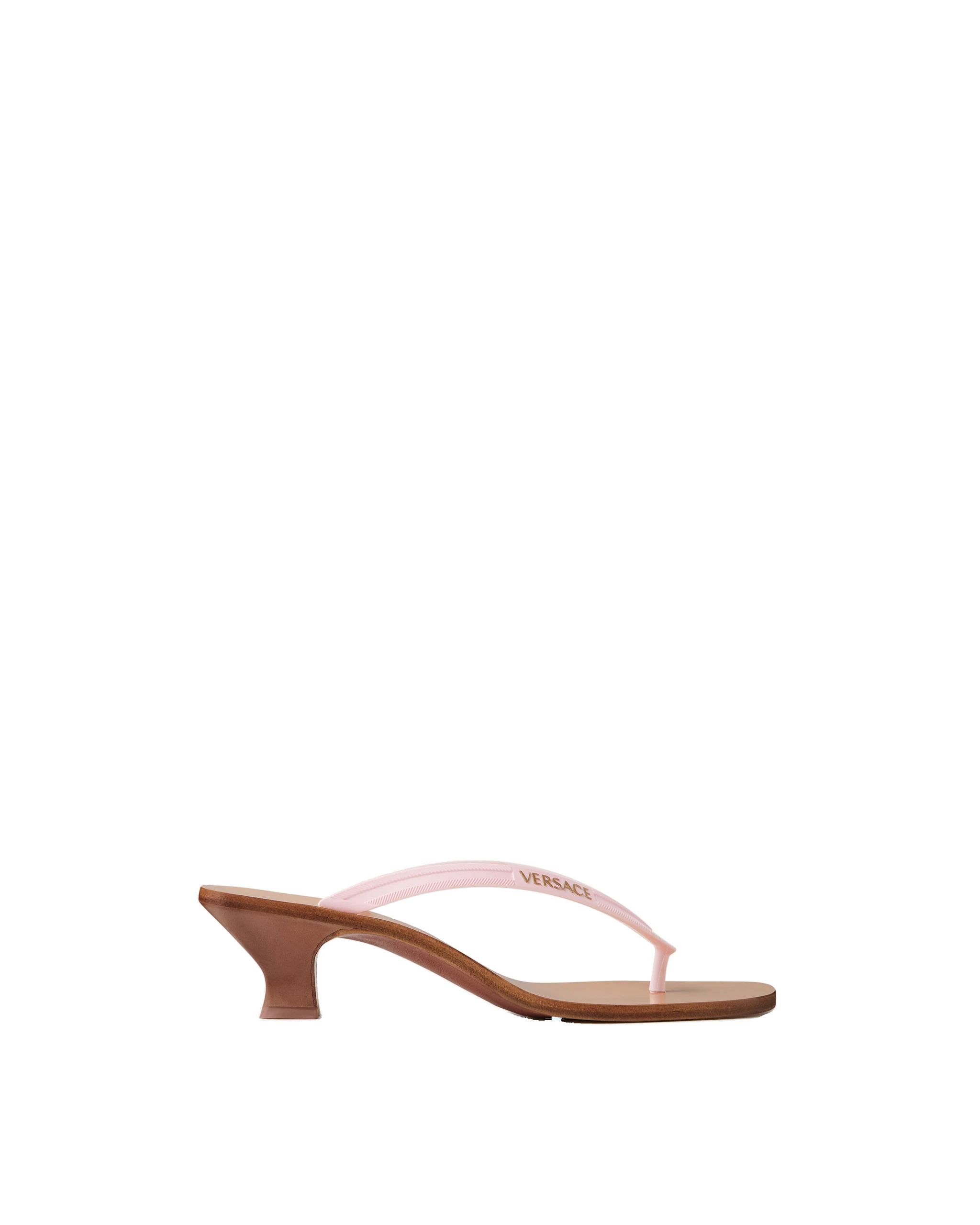 Versace Sophie Rubber Thong Sandals 40 mm in Pink Versace Sophie Rubber Thong Sandals 40 mm in Pink | Flip Flops & Slides | Coveti