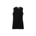 Versace Stretch Viscose Cady Mini Dress in Black | Mini Dresses | Coveti
