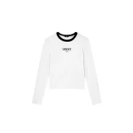 Versace Stretch Viscose-Jersey T-Shirt in Black and White, Ref. 1022887 | T-shirts | Coveti