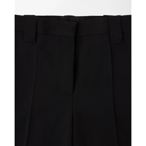 Versace Stretch Wool Pants in Black, view 2 | Tailored pants