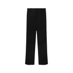 Versace Stretch Wool Pants in Black | Tailored pants | Coveti