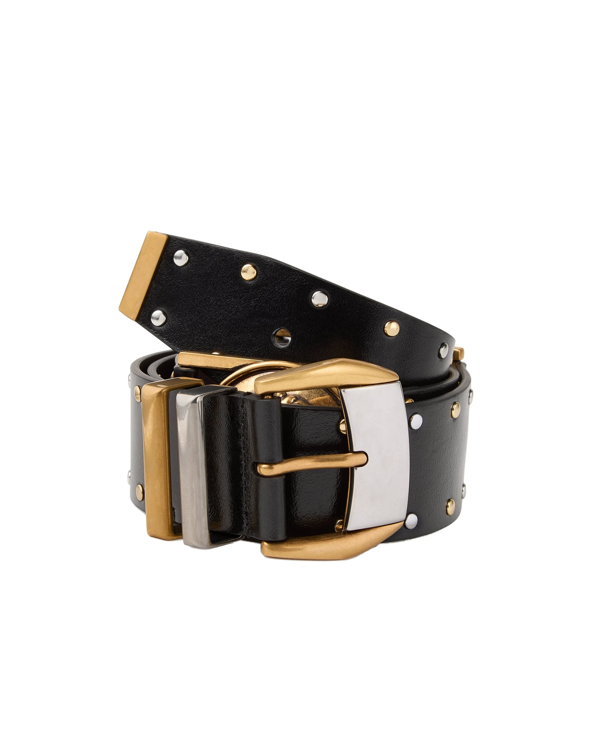 Versace Studded Leather Belt 4 cm in Black Versace Studded Leather Belt 4 cm in Black | Belts | Coveti
