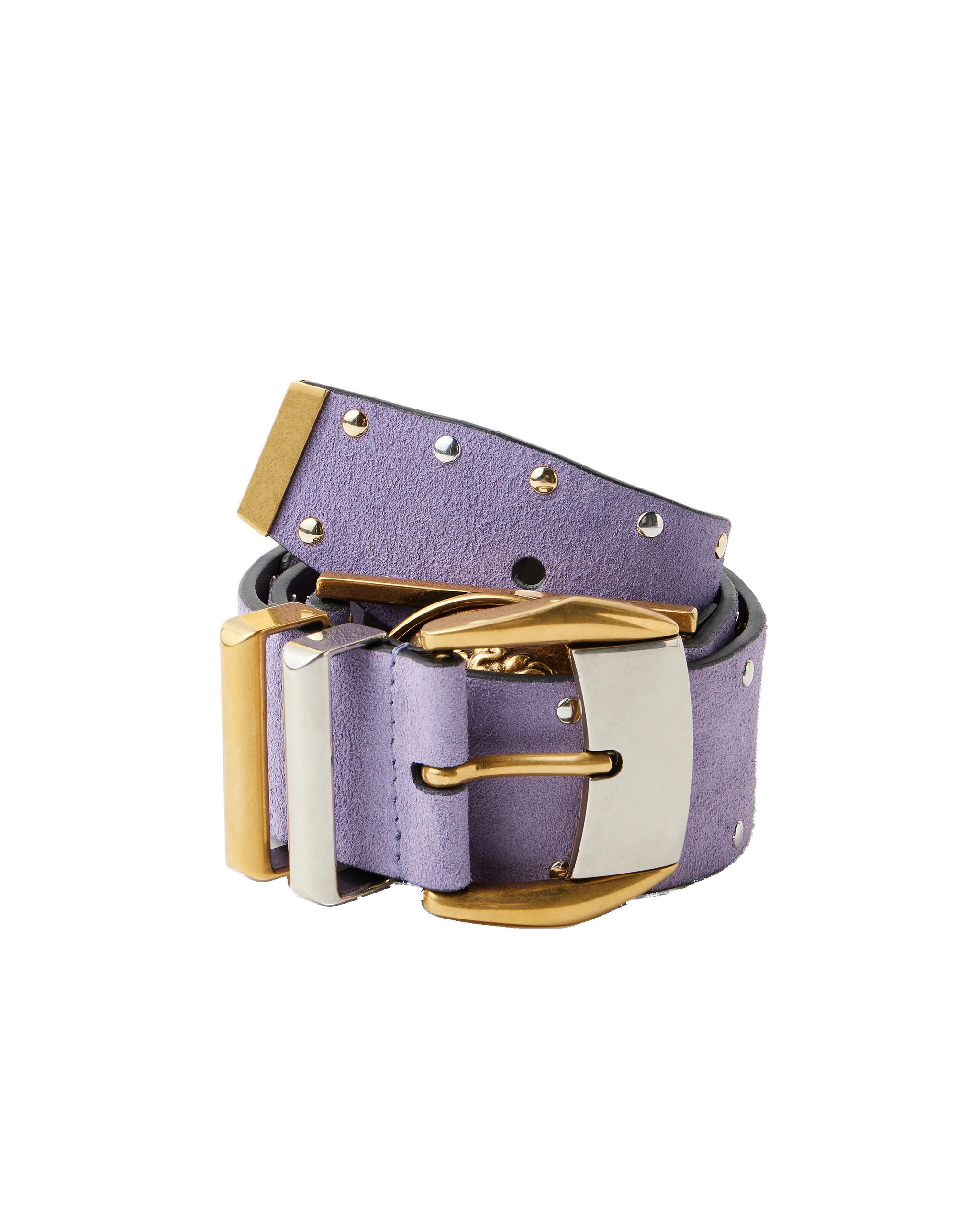 Versace Studded Suede Belt 4 cm in Lilac Versace Studded Suede Belt 4 cm in Lilac | Belts | Coveti