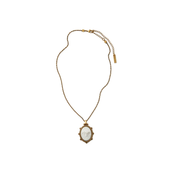 Tivoli Necklace in Gold and White