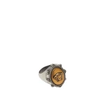 Versace Tivoli Ring in Silver and Gold | Rings | Coveti