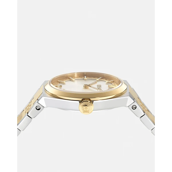 Versace V-Auria Watch in Gold and Silver, view 3 | Watches