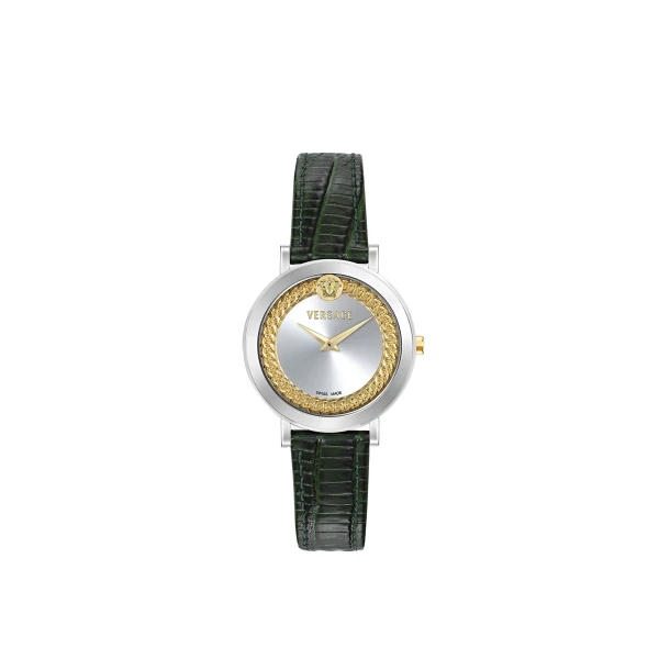 V-Libra Watch in Black and Silver