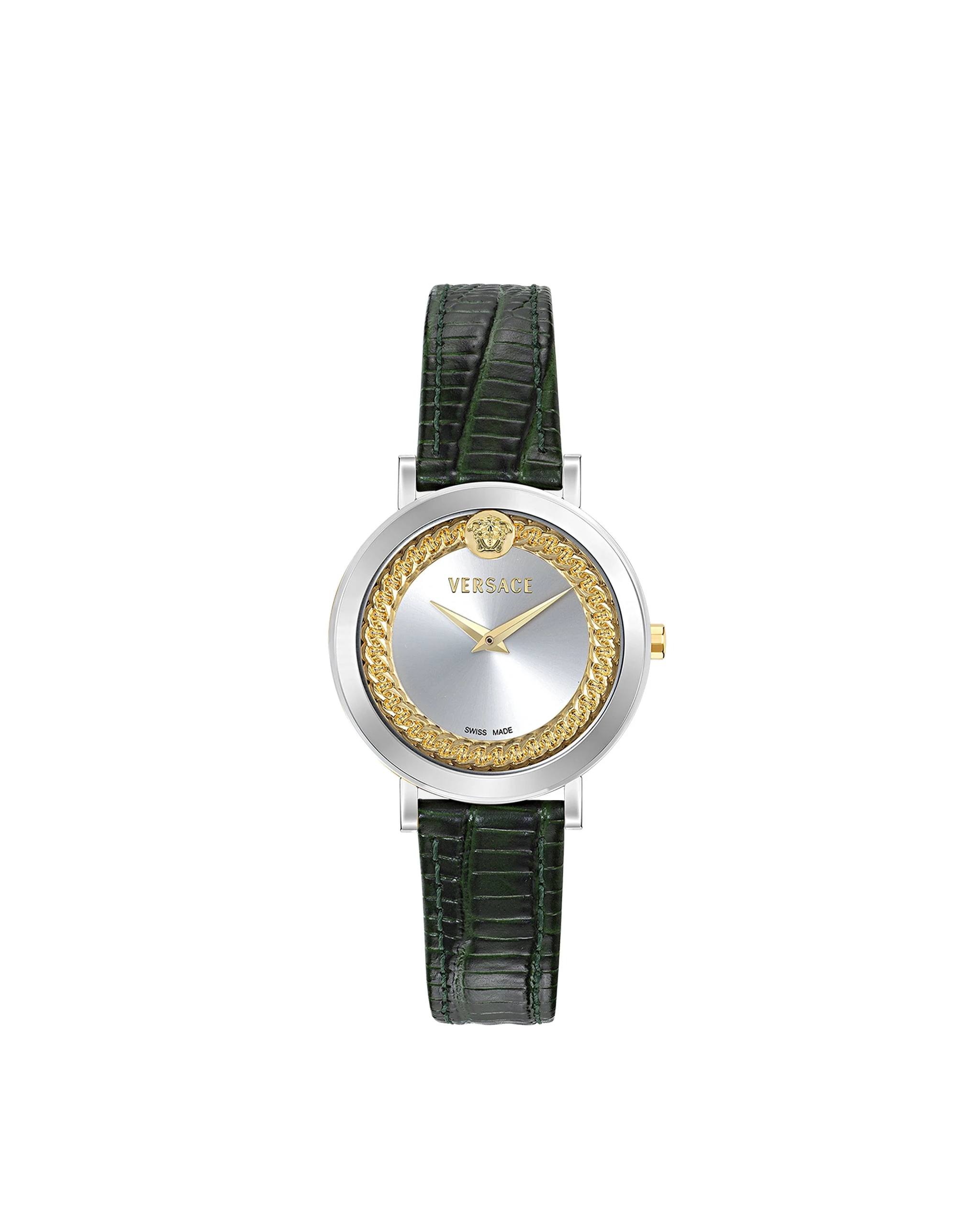 Versace V-Libra Watch in Black and Silver Versace V-Libra Watch in Black and Silver | Watches | Coveti