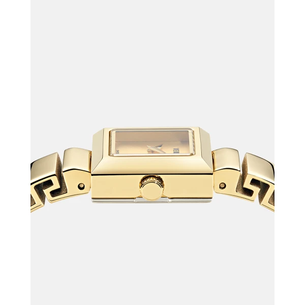 Versace V-Square Petite Watch in Gold, view 3 | Watches
